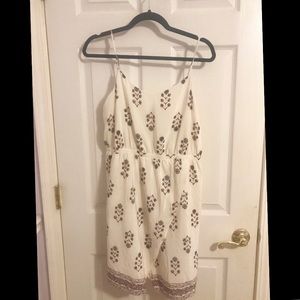 Madewell white bandana dress